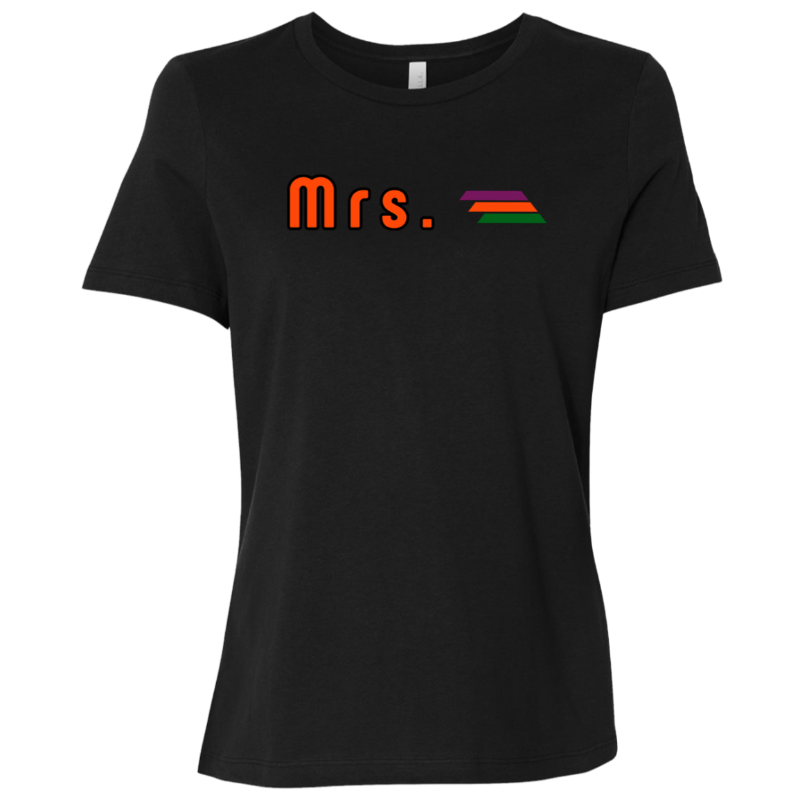 "Mrs." Womens Relaxed T-shirt | BetterSaid.co