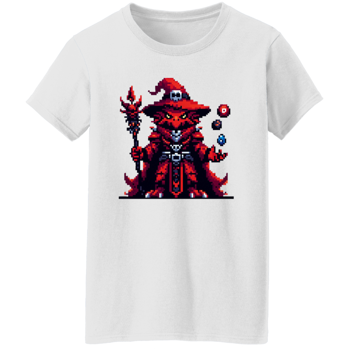 "Red Dragonborn DND" Womens T-shirt | BetterSaid.co