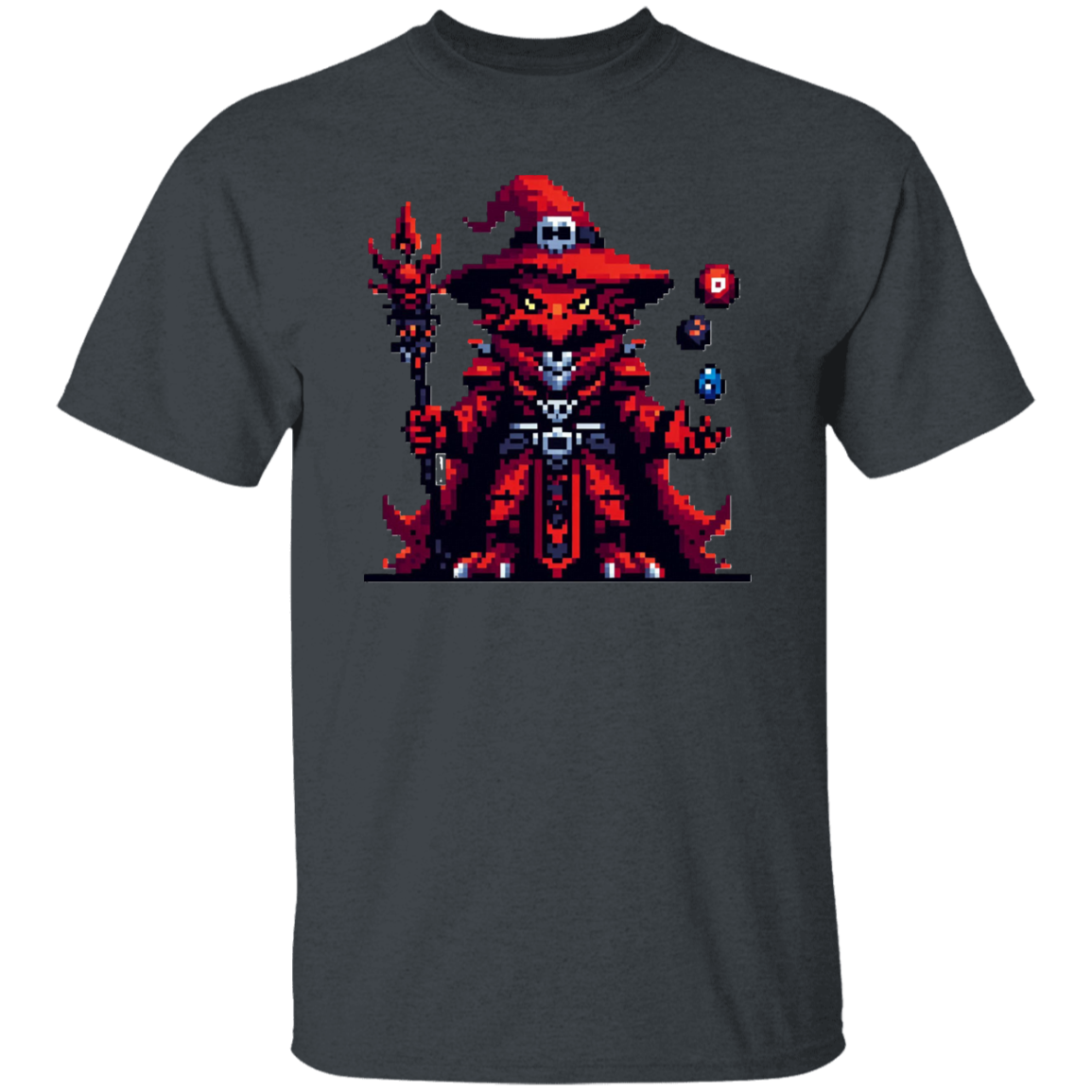 "Red Dragonborn DND" Mens T-shirt | BetterSaid.co
