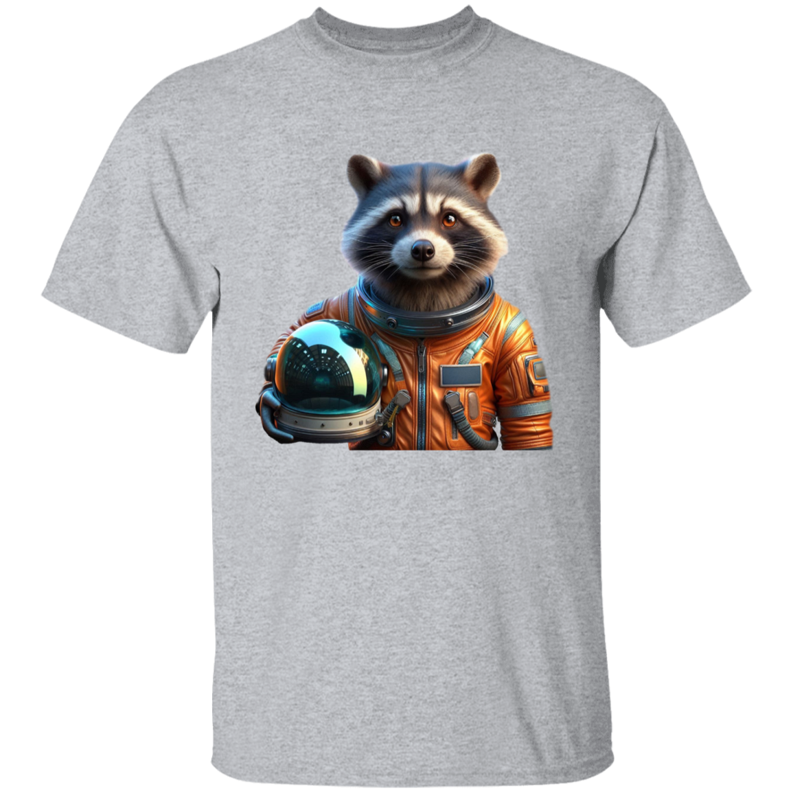 "Space Raccoon" Kids Cotton T-shirt | BetterSaid.co