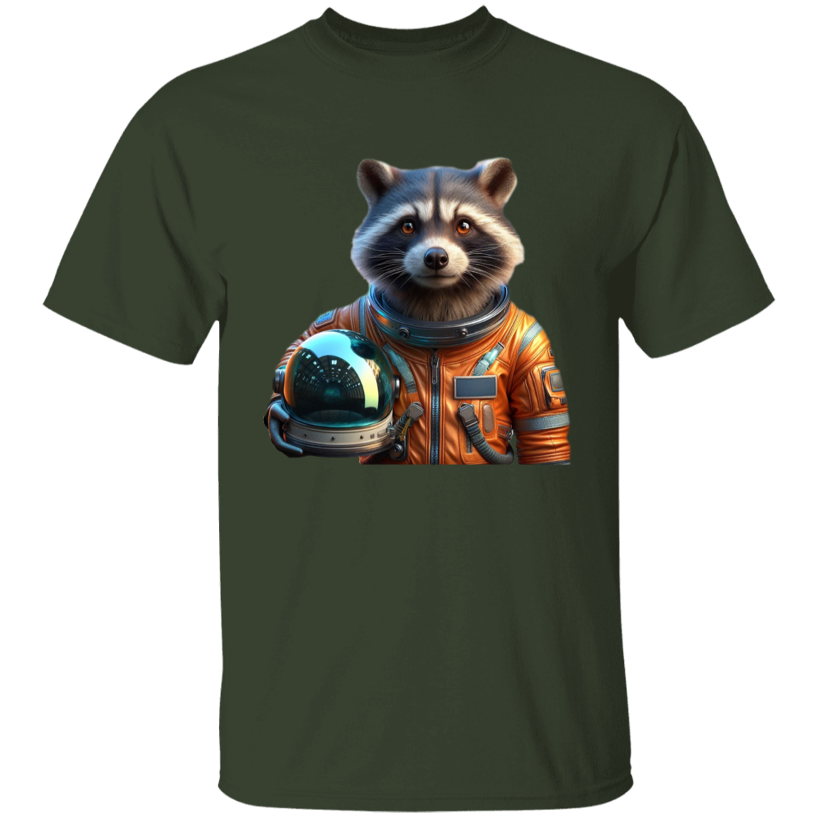 "Space Raccoon" Kids Cotton T-shirt | BetterSaid.co