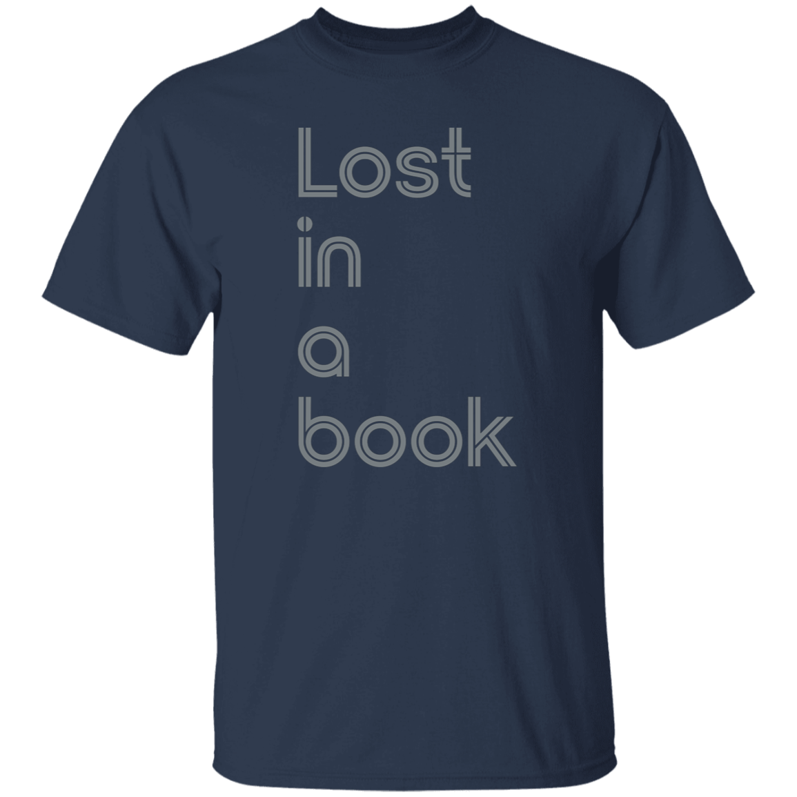 "Lost In A Book" Mens T-shirt | BetterSaid.co