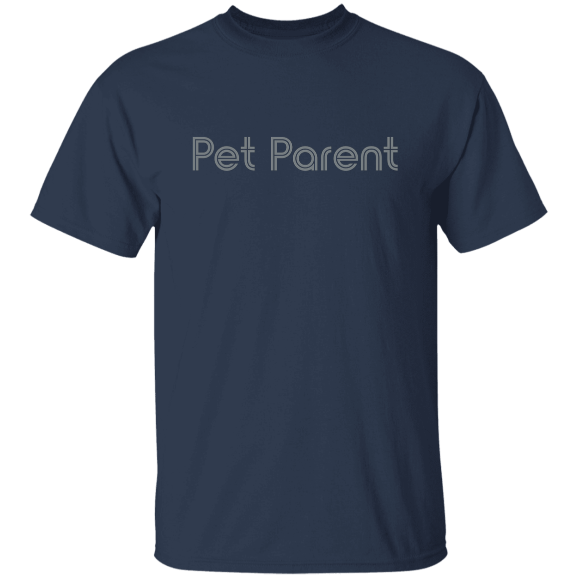 "Pet parent." Mens T-shirt | BetterSaid.co