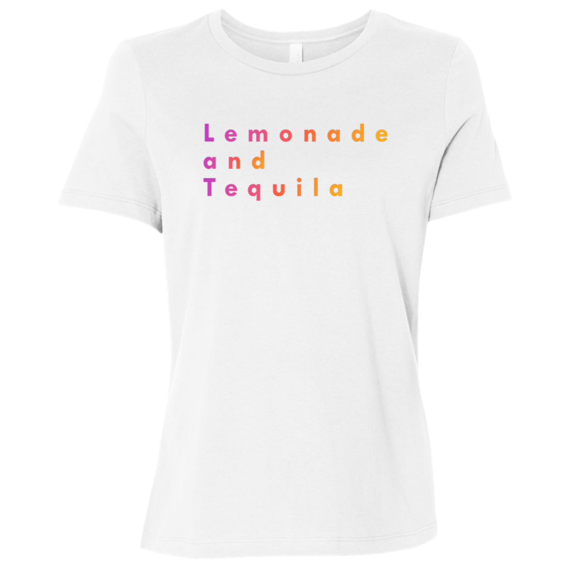 "Lemonade and Tequila" Womens T-shirt