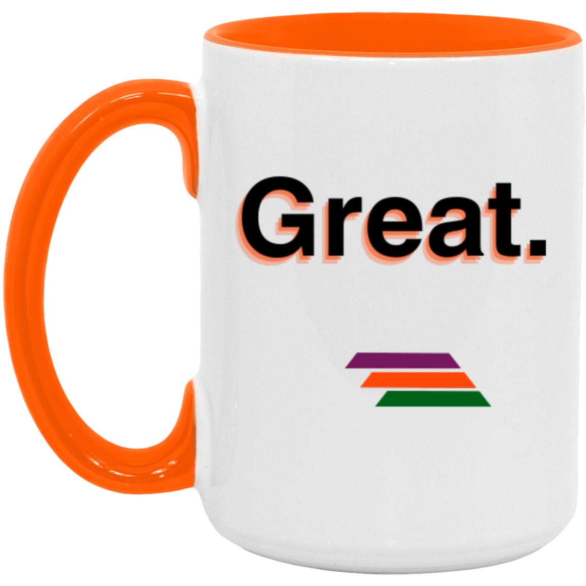 "Great." Coffee Cups | BetterSaid.co