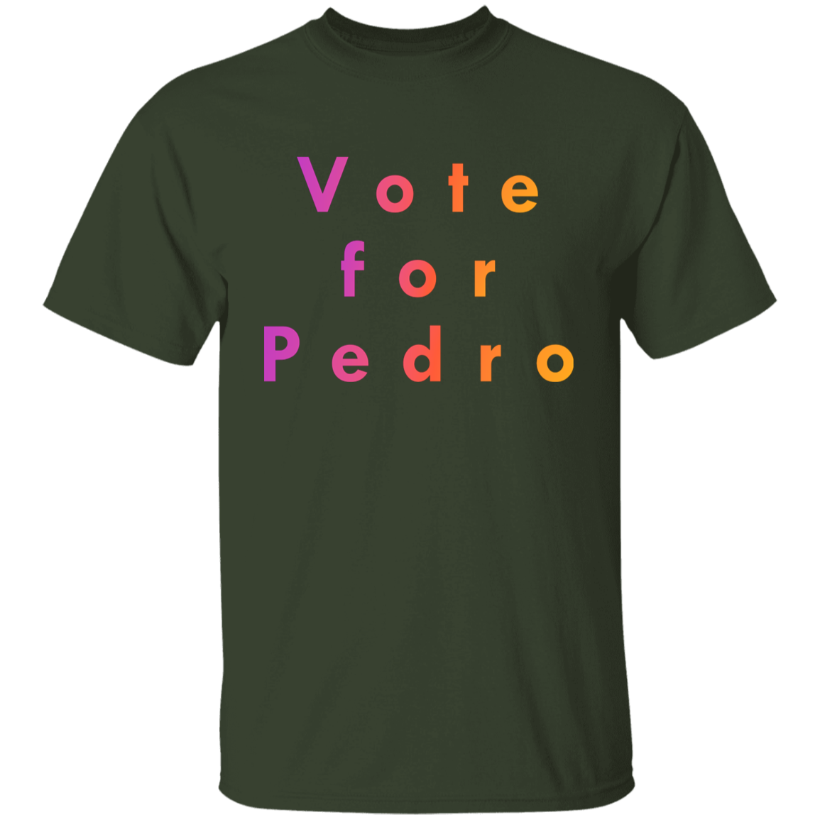 "Vote for Pedro" Kids Cotton T-shirt | BetterSaid.co
