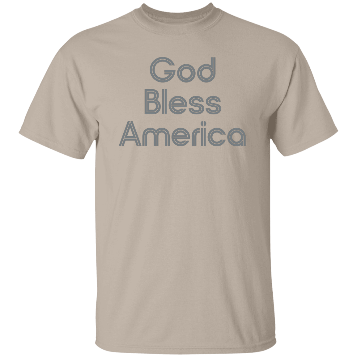 "God Bless America" Mens T-shirt | BetterSaid.co