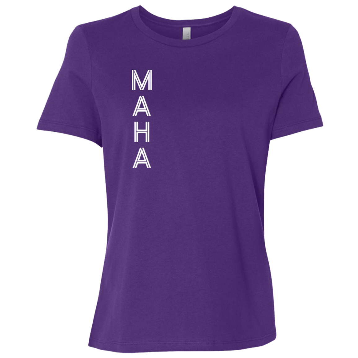 "MAHA" Womens Relaxed T-shirt | BetterSaid.co