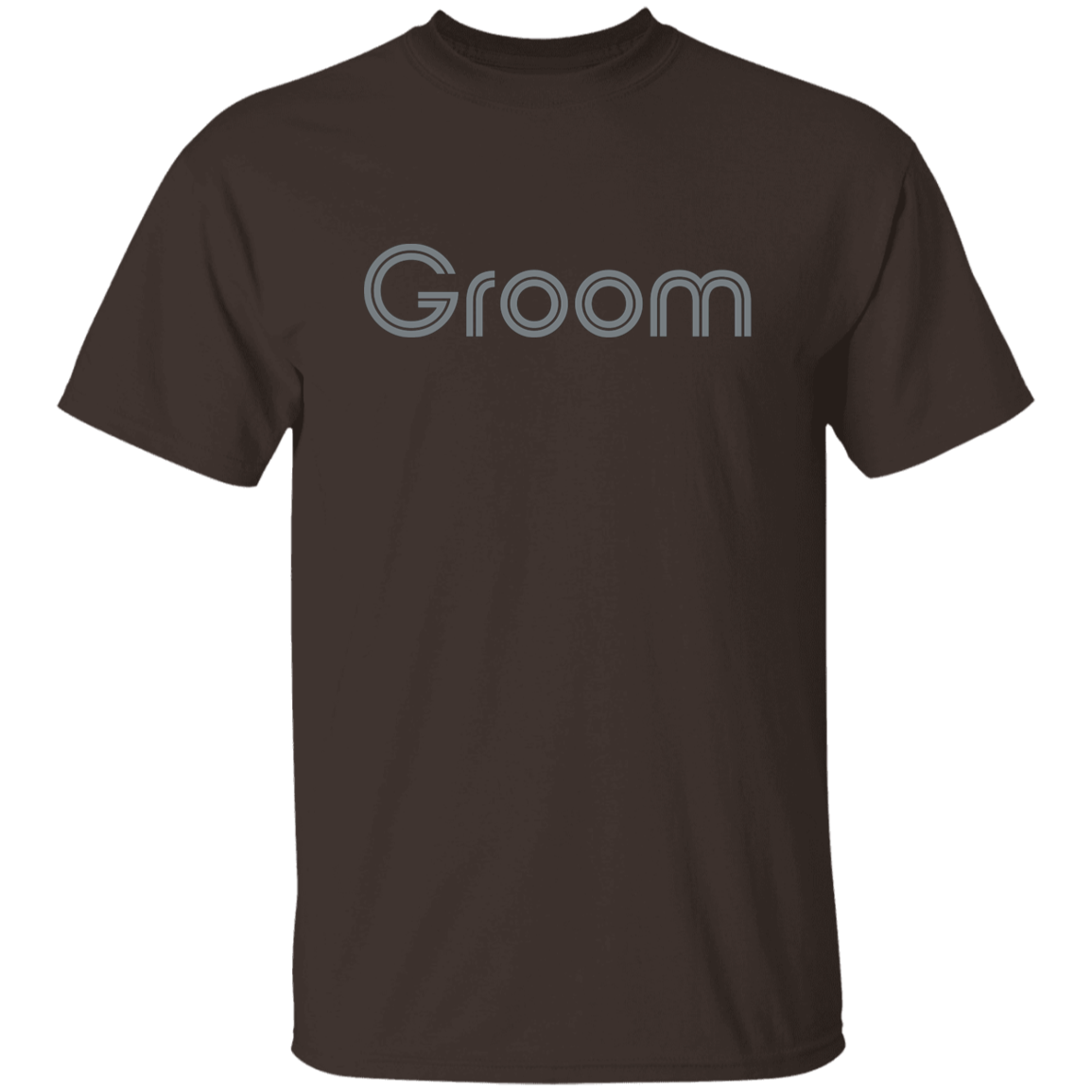 "Groom" Mens T-shirt | BetterSaid.co