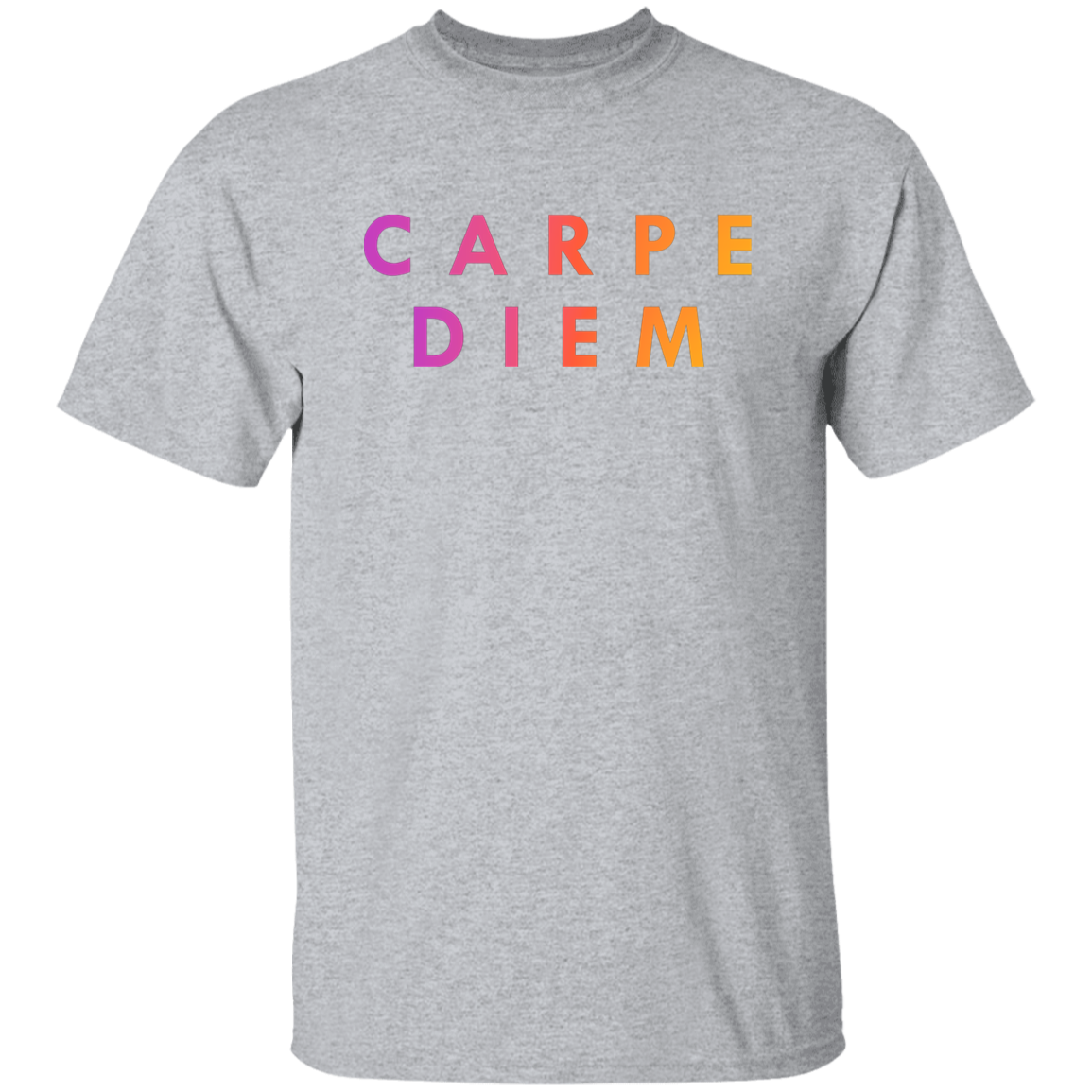 "Carpe diem." Mens T-shirt | BetterSaid.co