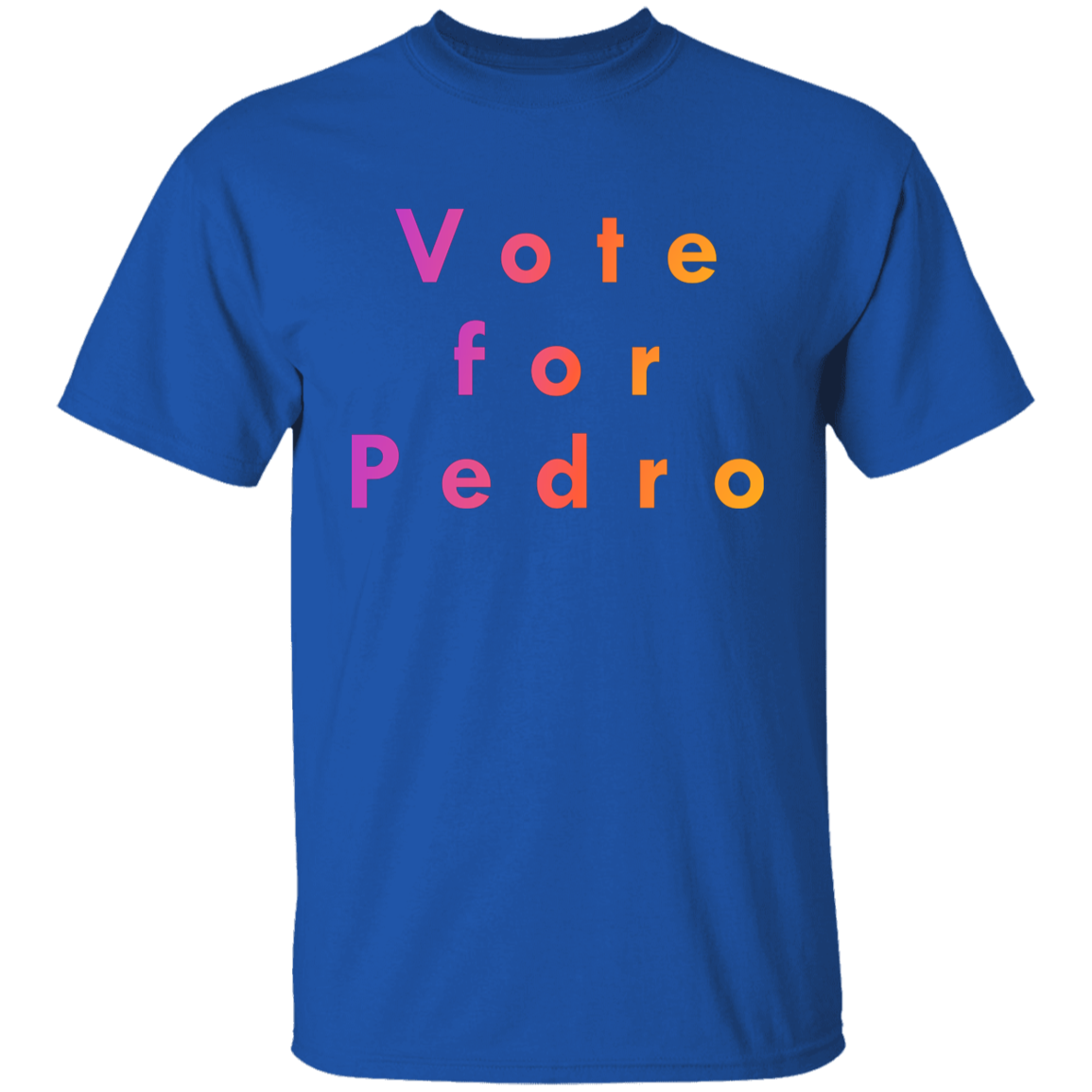 "Vote for Pedro" Kids Cotton T-shirt | BetterSaid.co