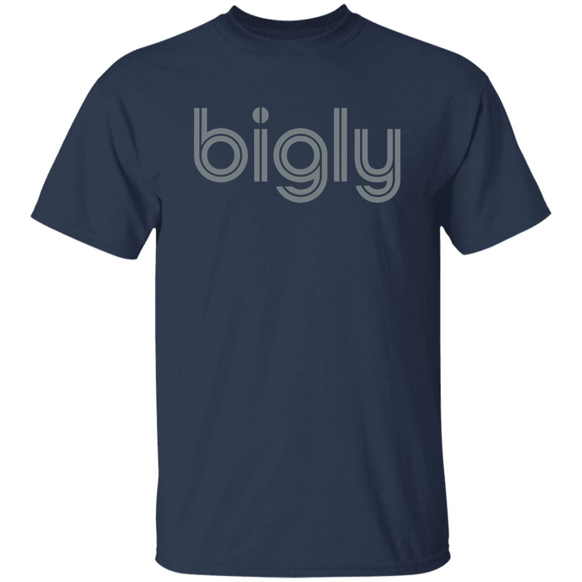 "Bigly." Mens T-shirt | BetterSaid.co