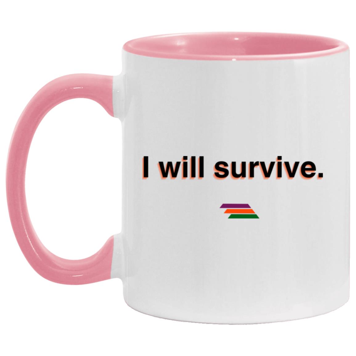 "I will survive." Coffee Cups | BetterSaid.co