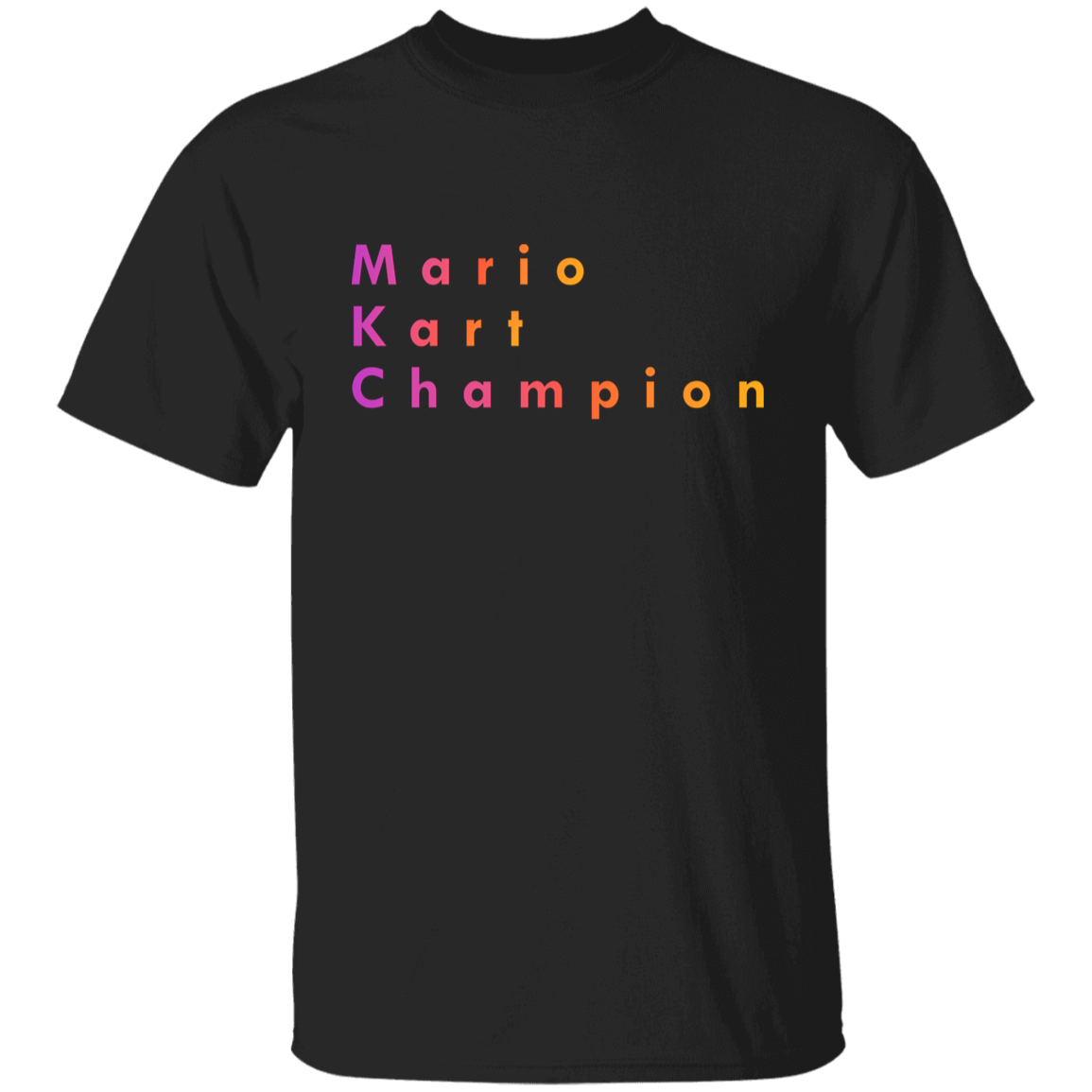 "Mario Kart Champion" Kids Cotton T-shirt | BetterSaid.co