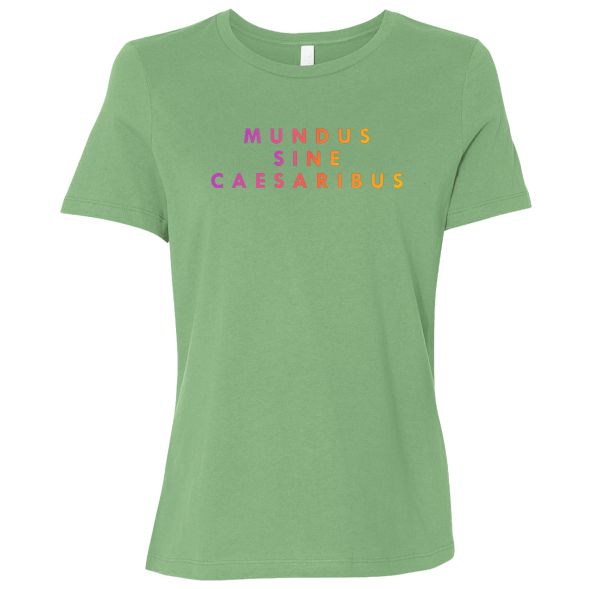 "Mundus Sine Caesaribus" Womens T-shirt