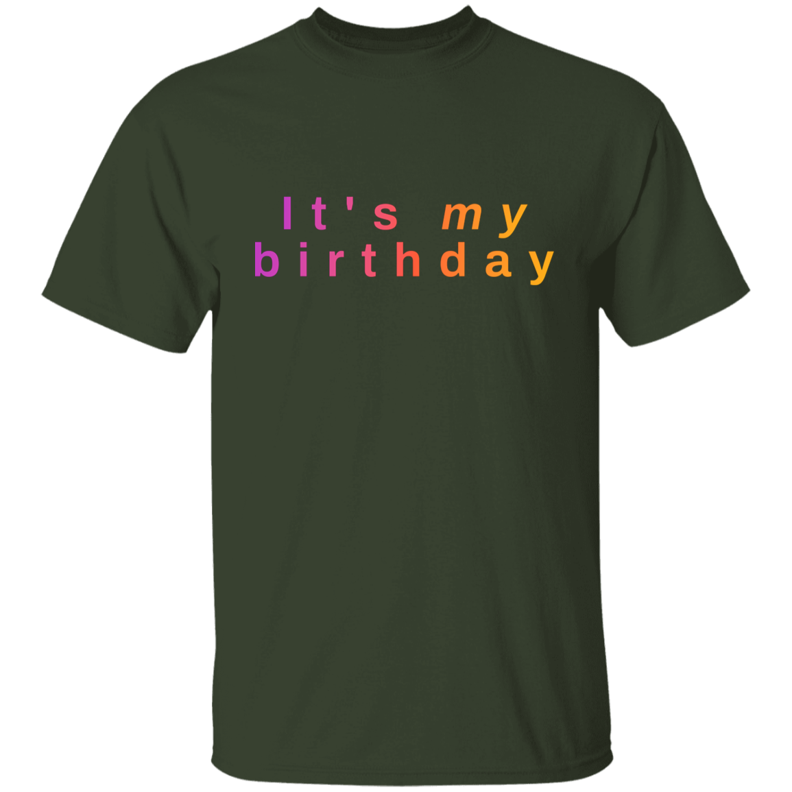 "It's my birthday" Kids Cotton T-shirt | BetterSaid.co