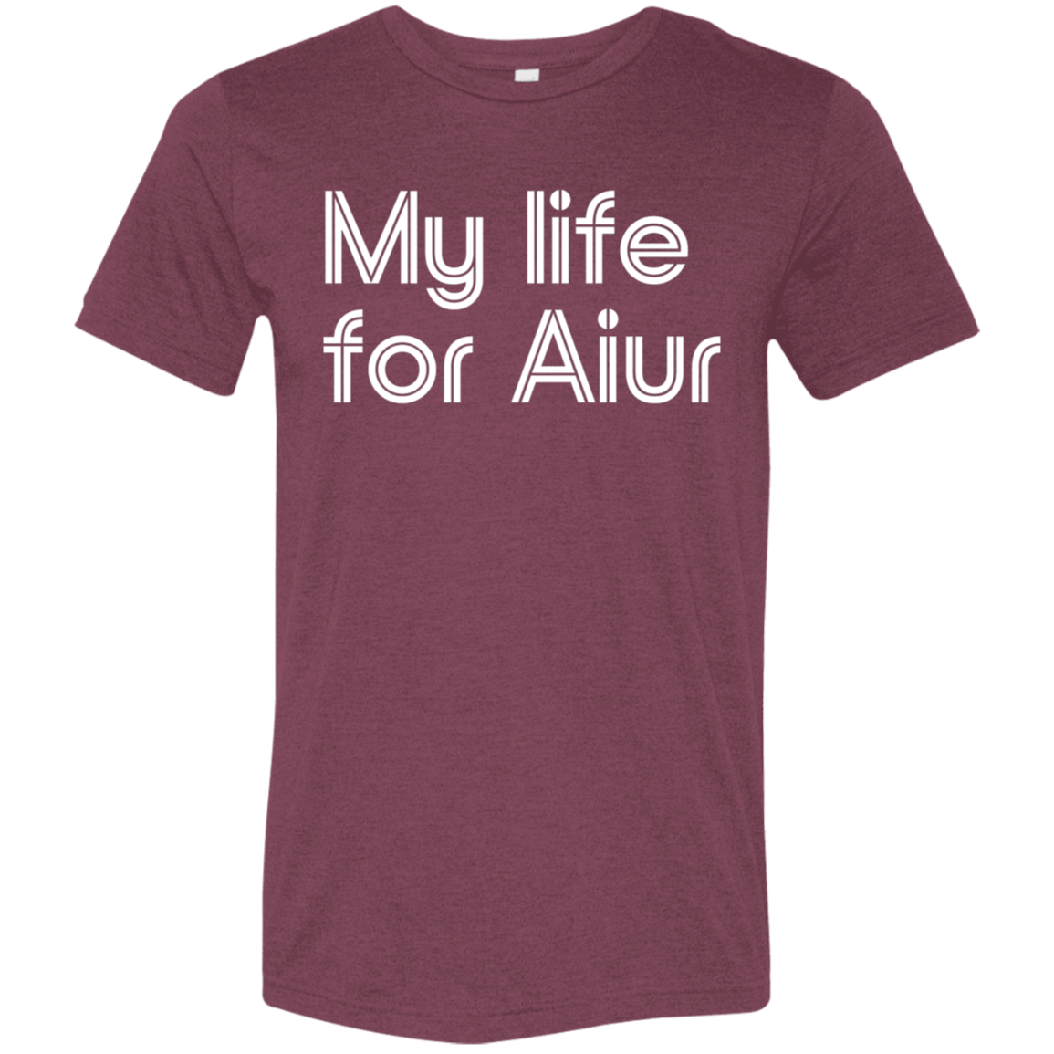 "My life for Aiur" Tri-blend T-shirt | BetterSaid.co