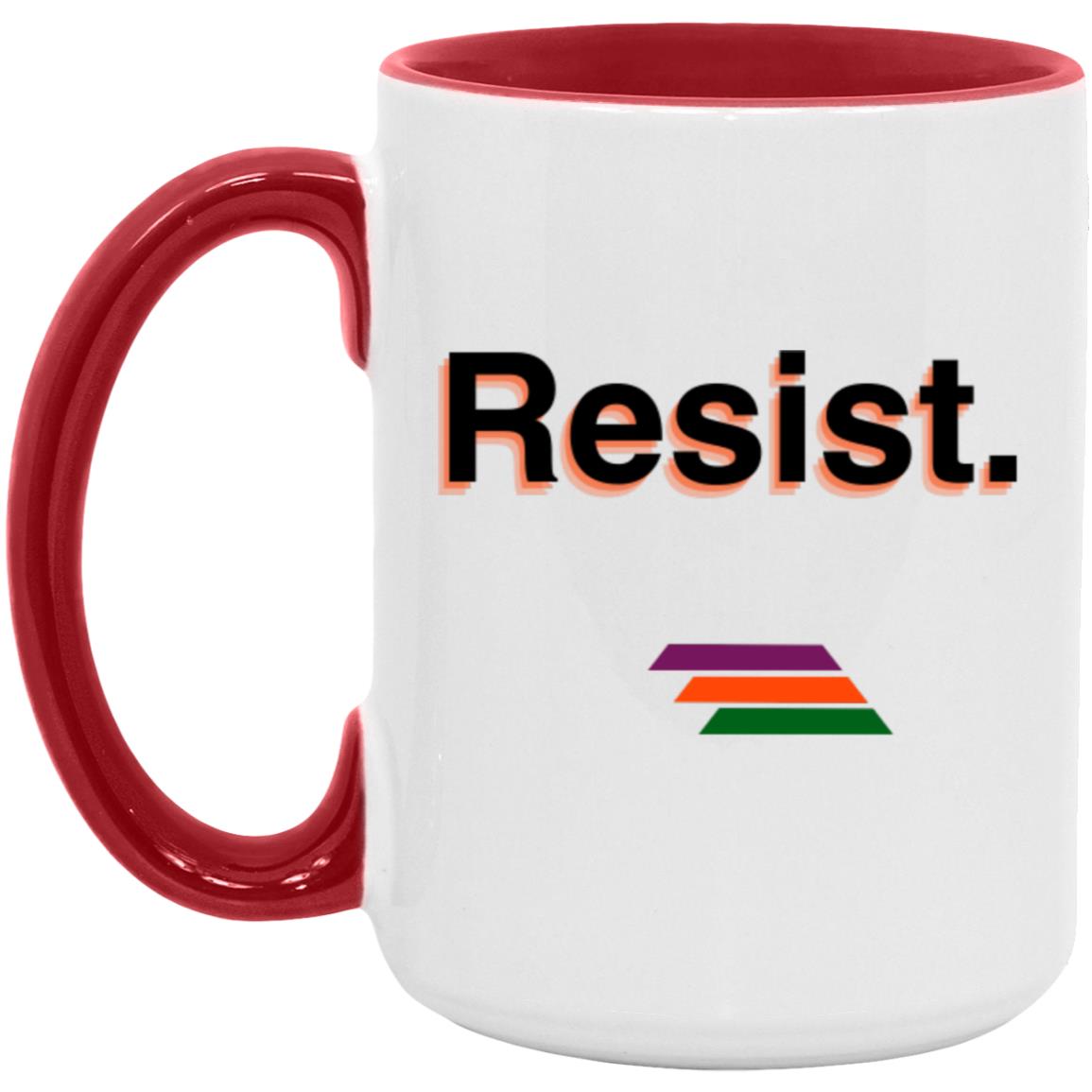 "Resist." Coffee Cups | BetterSaid.co
