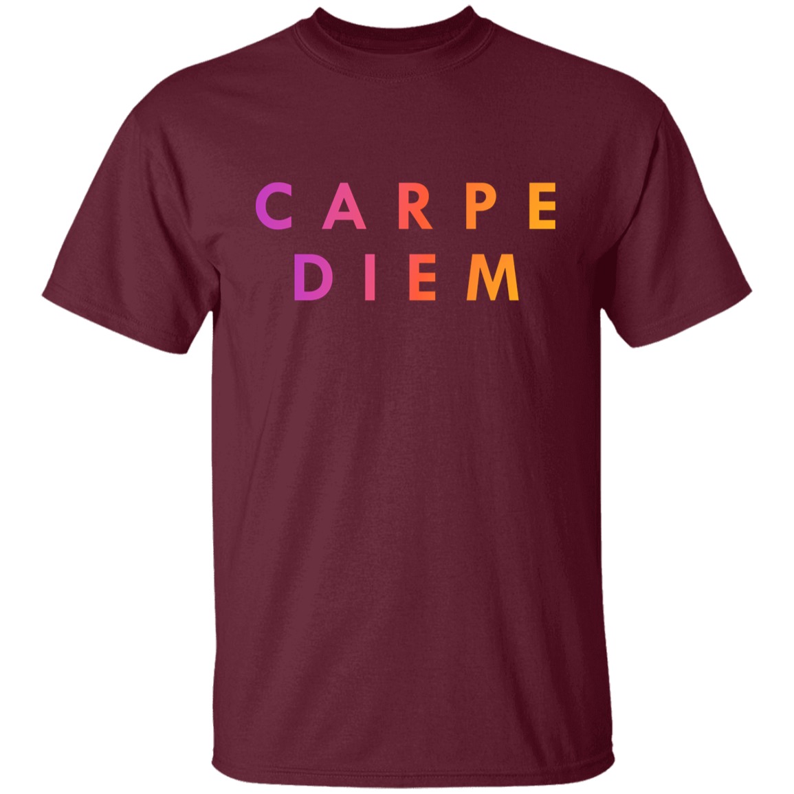 "Carpe diem." Kids Cotton T-shirt | BetterSaid.co