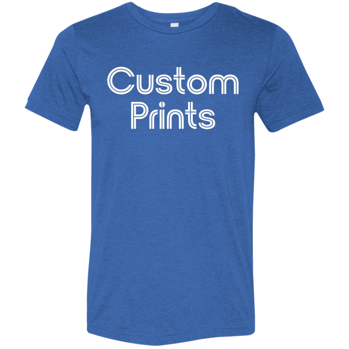 "Custom Prints" Tri-blend T-shirt | BetterSaid.co