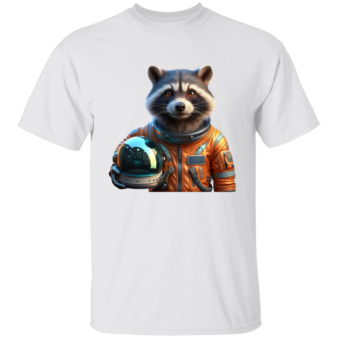 "Space Raccoon" Kids Cotton T-shirt | BetterSaid.co