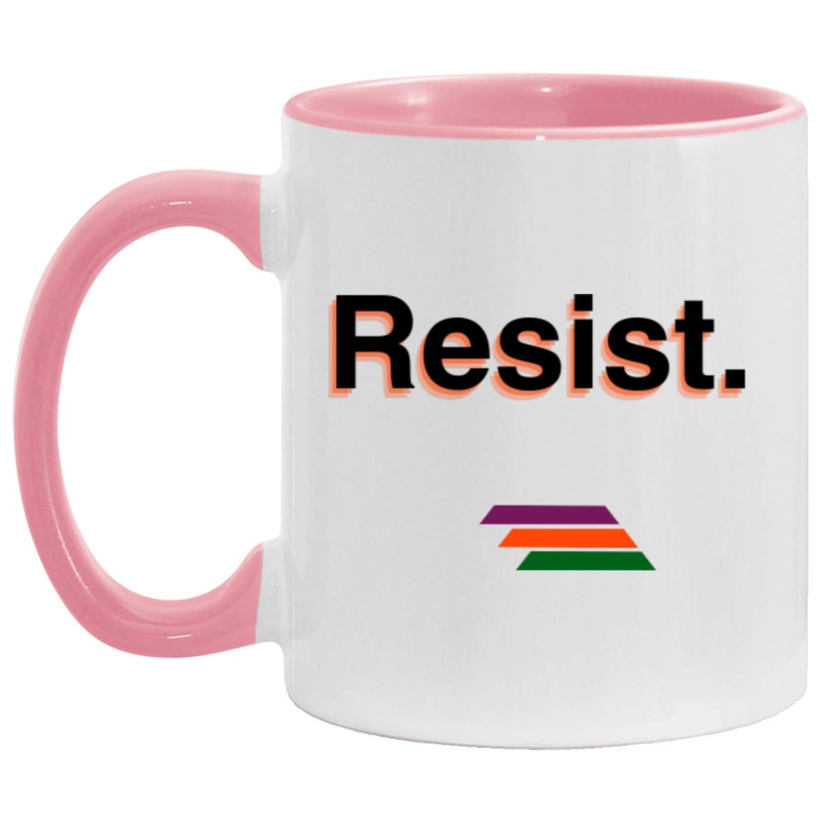 "Resist." Coffee Cups | BetterSaid.co