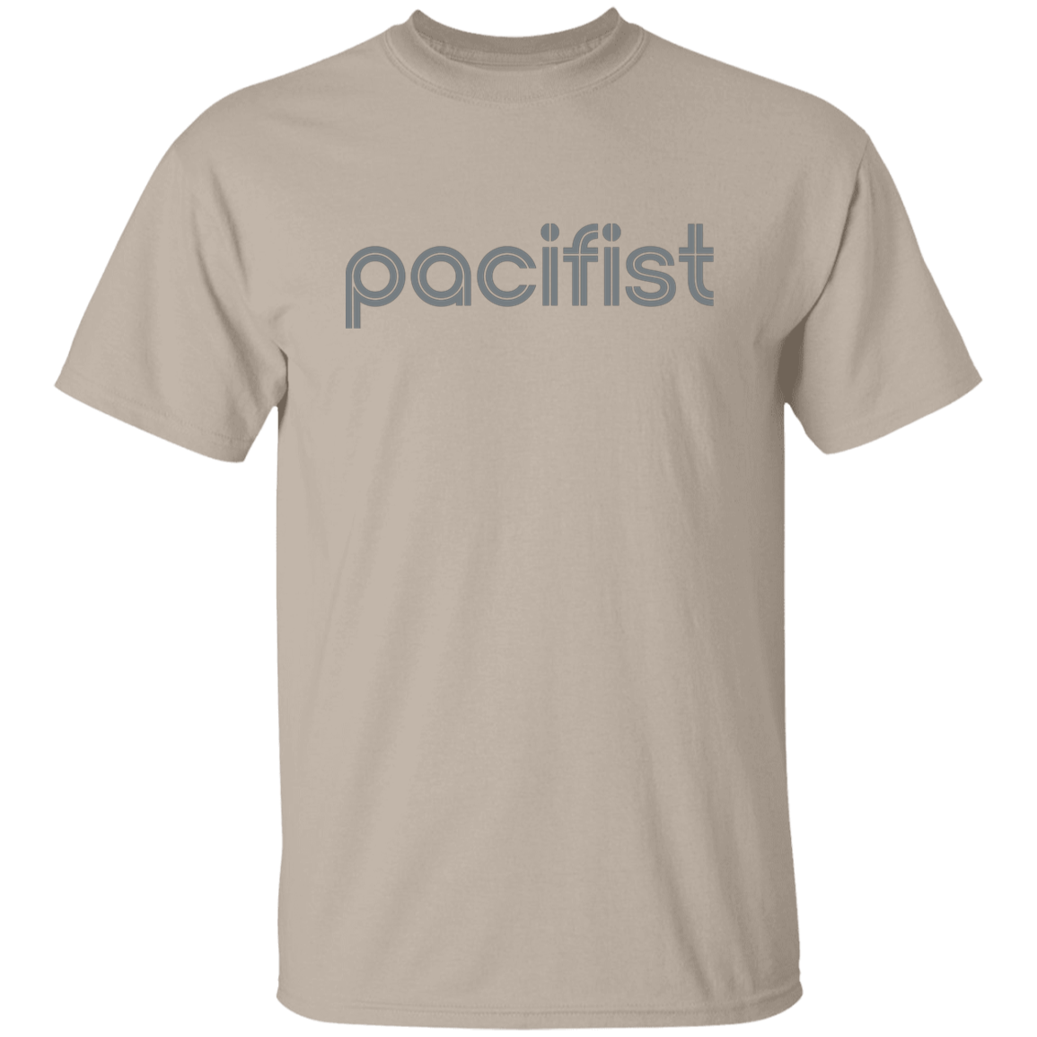 "pacifist" Mens T-shirt | BetterSaid.co