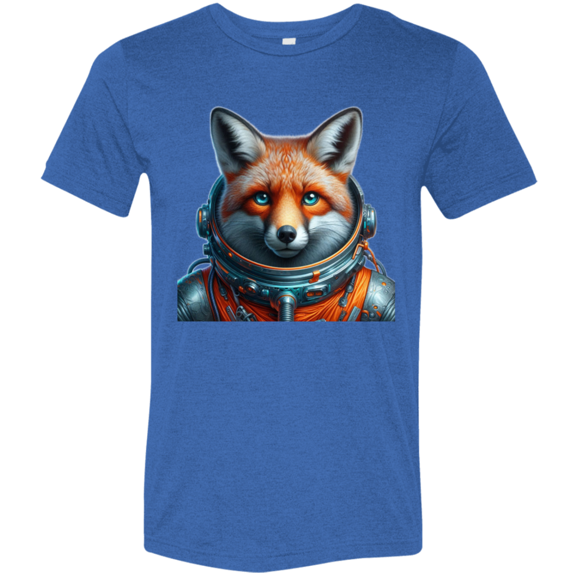 "Space Fox" Tri-blend T-shirt | BetterSaid.co