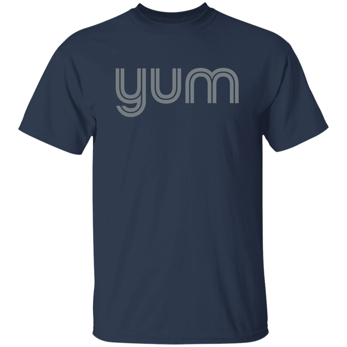 "Yum" Mens T-shirt | BetterSaid.co