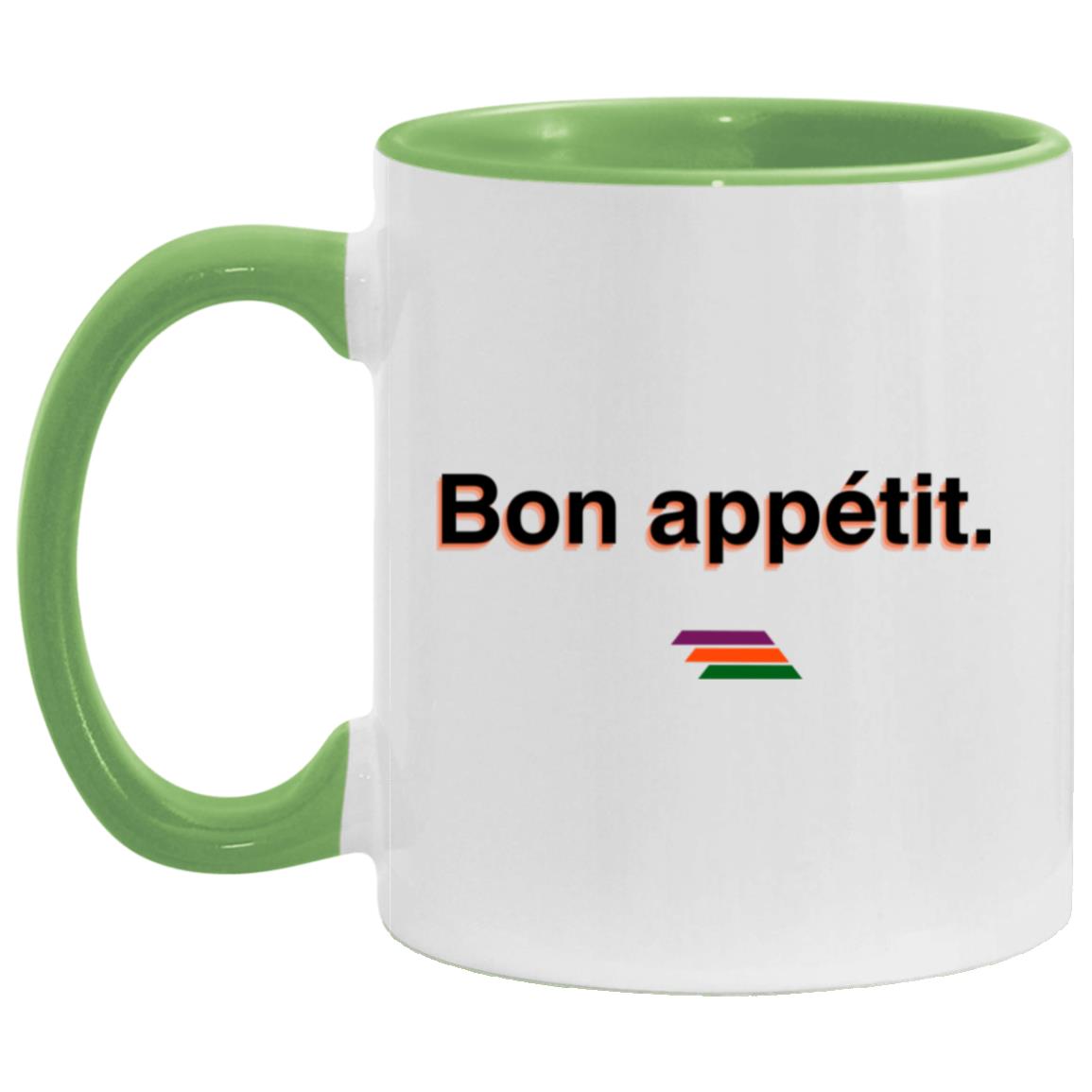 "Bon appetit." Coffee Cups | BetterSaid.co
