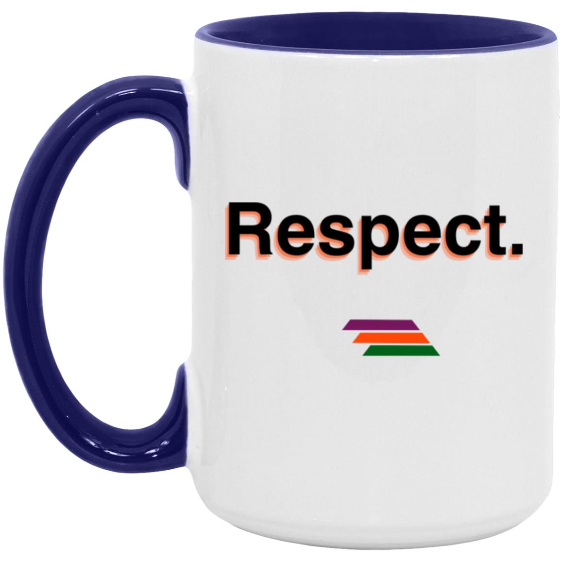 "Respect." Coffee Cups | BetterSaid.co