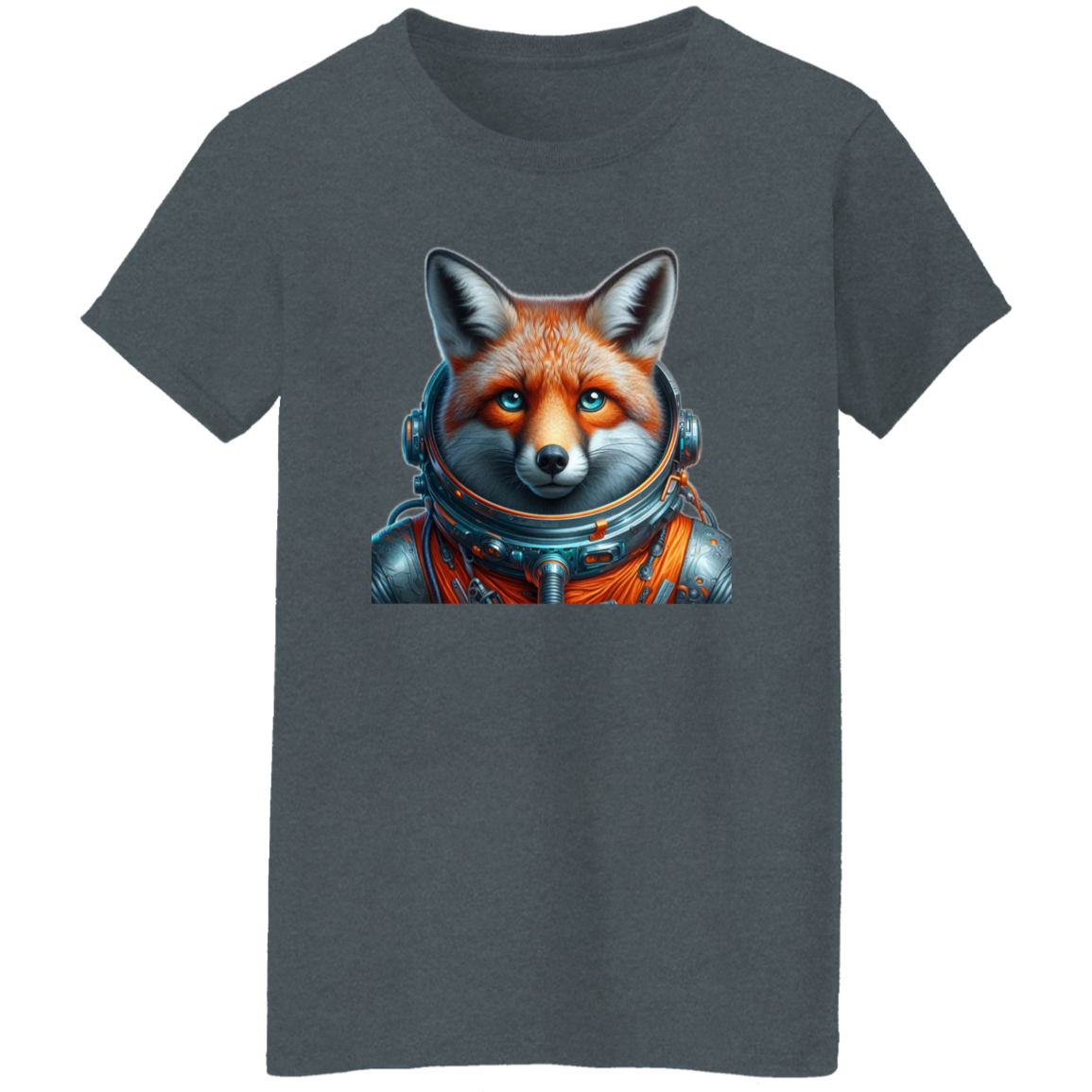 "Space Fox" Womens T-shirt | BetterSaid.co