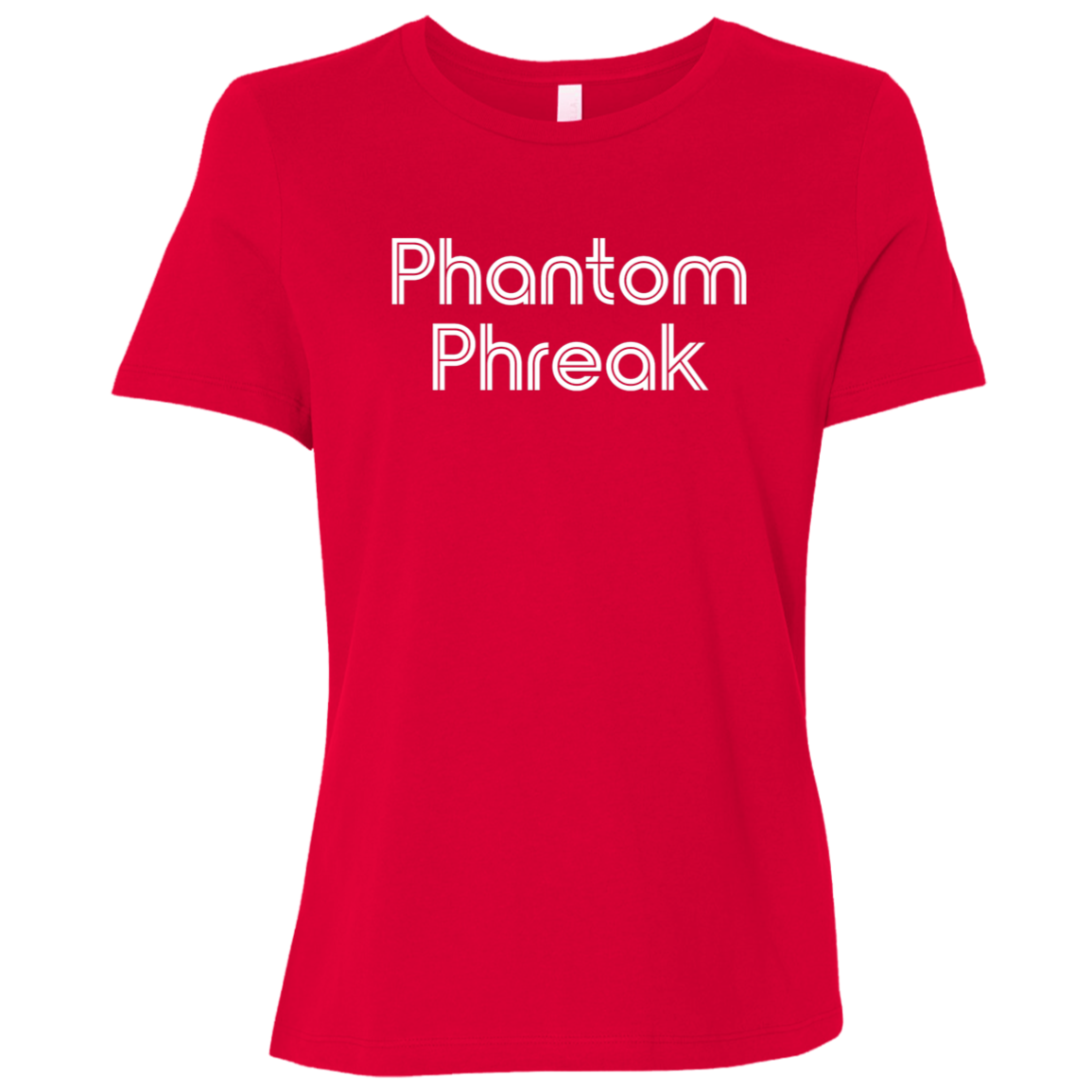 "Phantom Phreak" Womens Relaxed T-shirt | BetterSaid.co