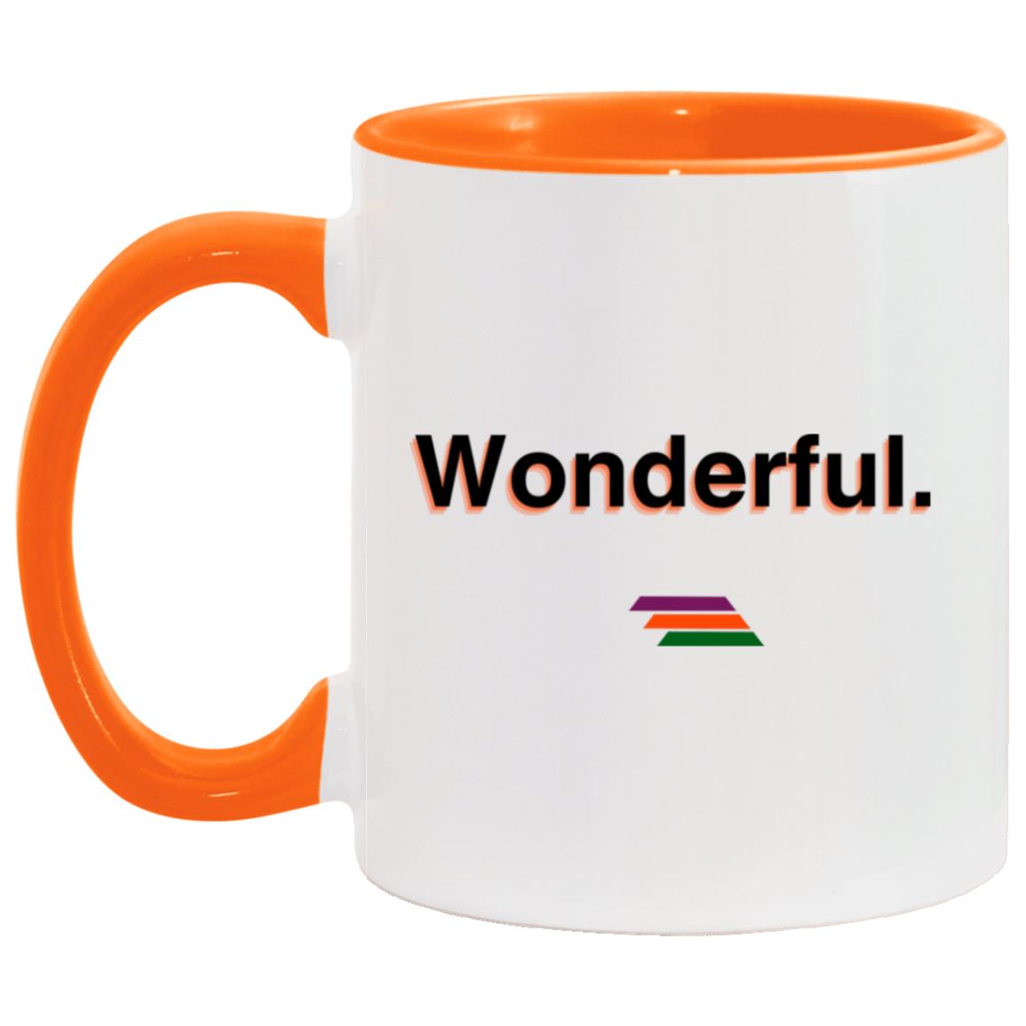 "Wonderful." Coffee Cups | BetterSaid.co