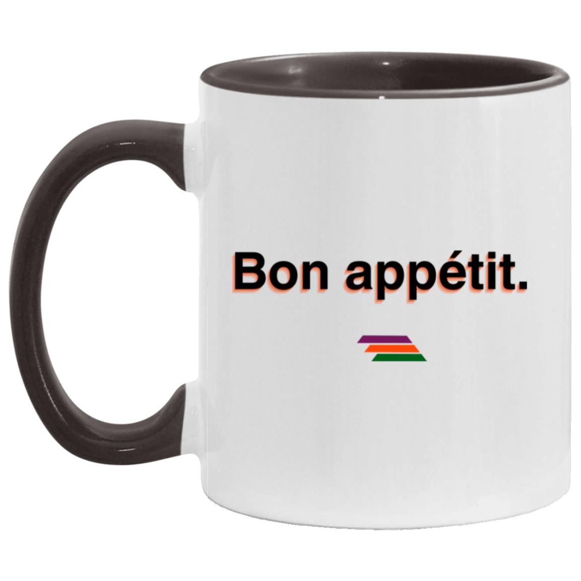 "Bon appetit." Coffee Cups | BetterSaid.co