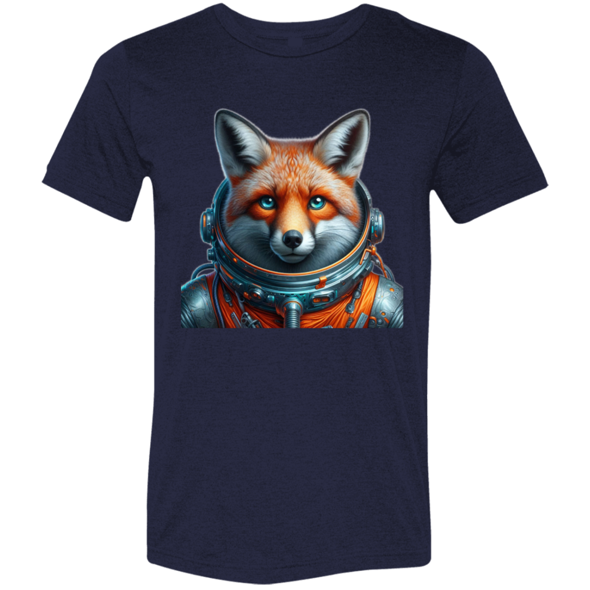 "Space Fox" Tri-blend T-shirt | BetterSaid.co