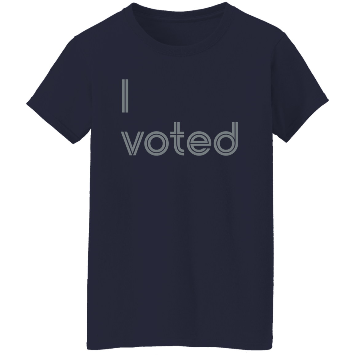 "I voted" Womens T-shirt | BetterSaid.co