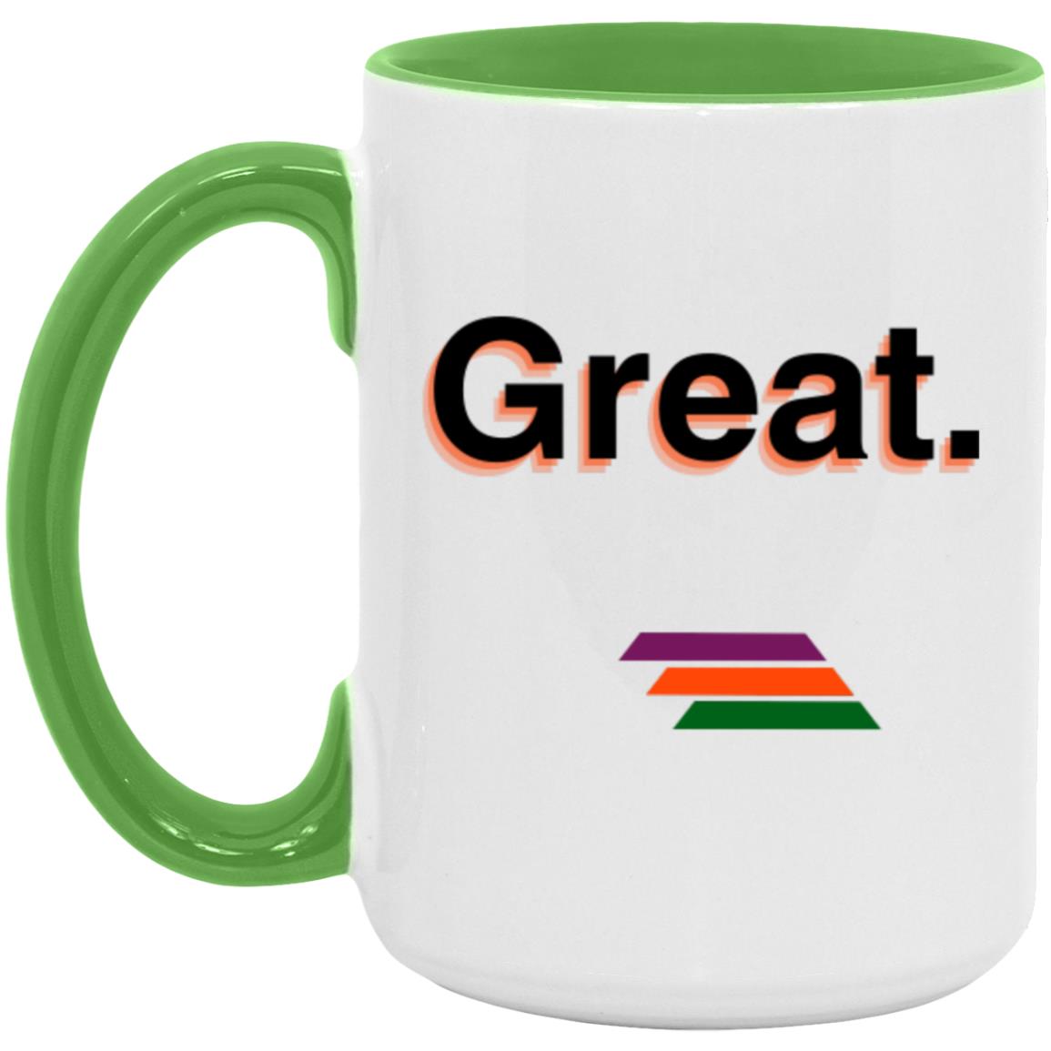 "Great." Coffee Cups | BetterSaid.co