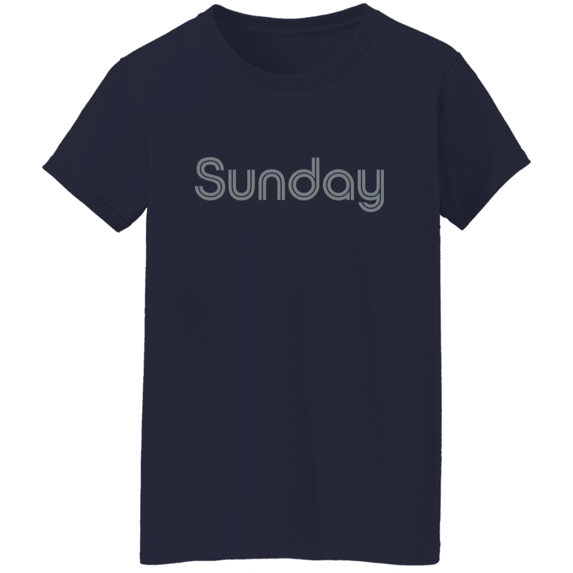 "My Sunday shirt" Womens T-shirt | BetterSaid.co