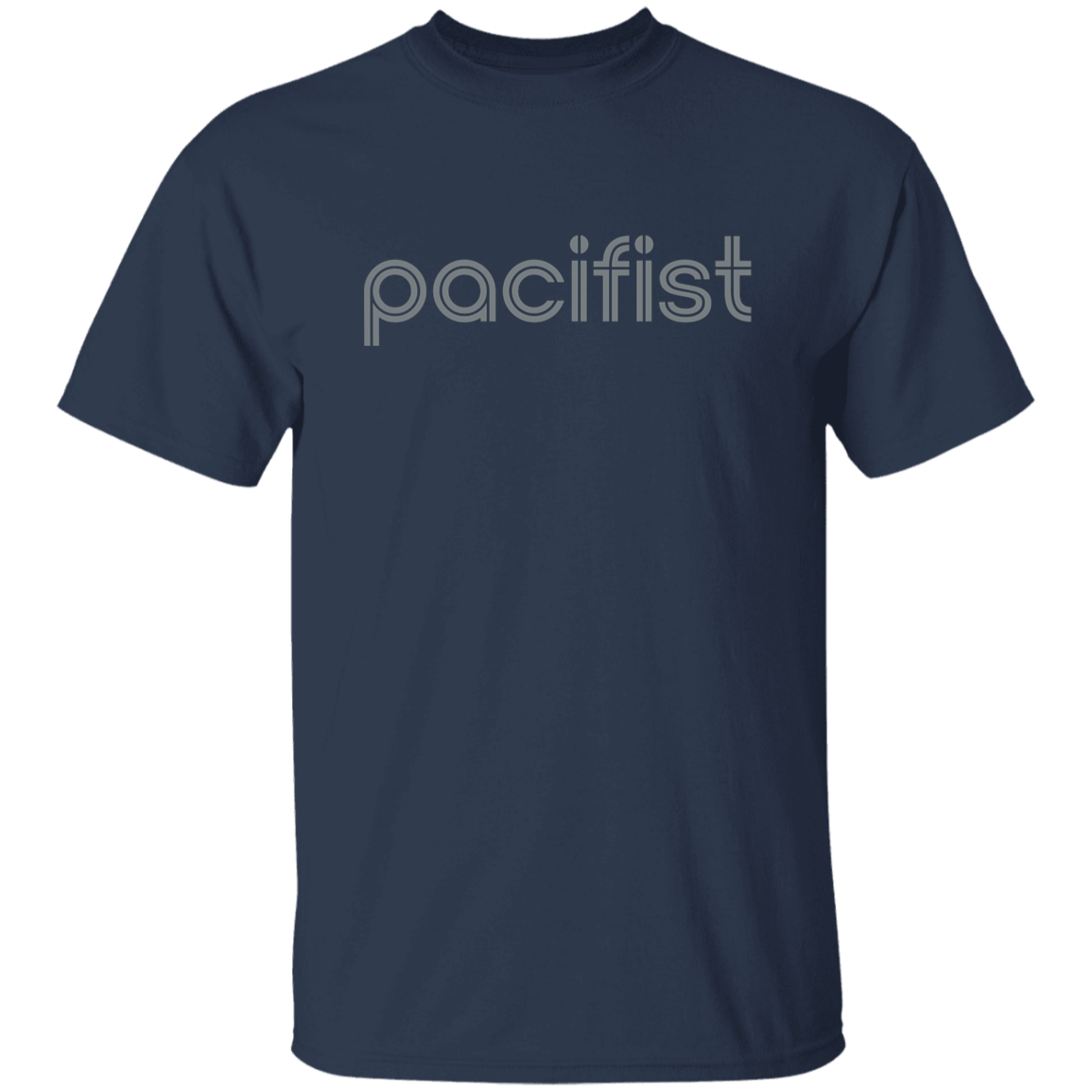 "pacifist" Mens T-shirt | BetterSaid.co