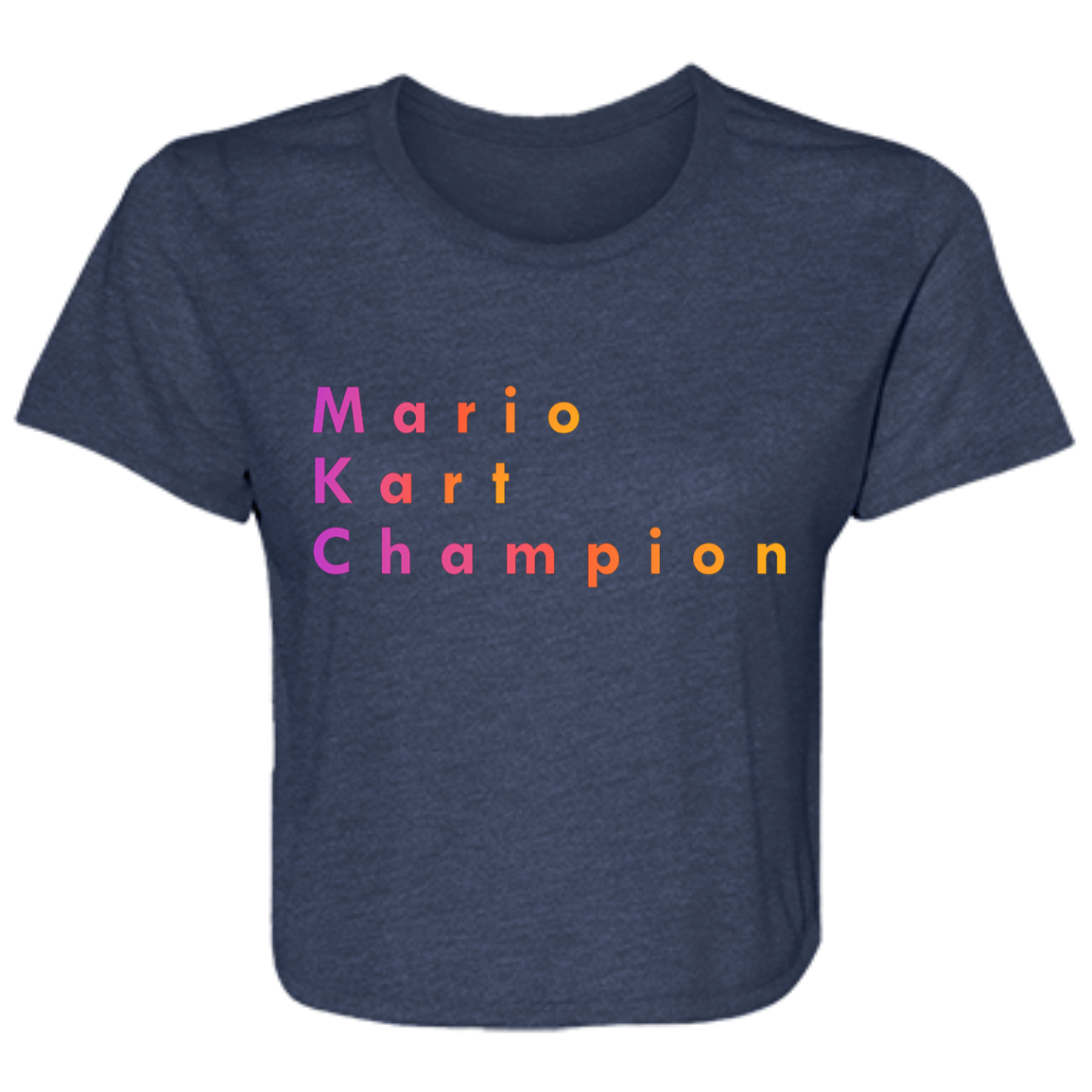 "Mario Kart Champion" Womens Crop Top | BetterSaid.co