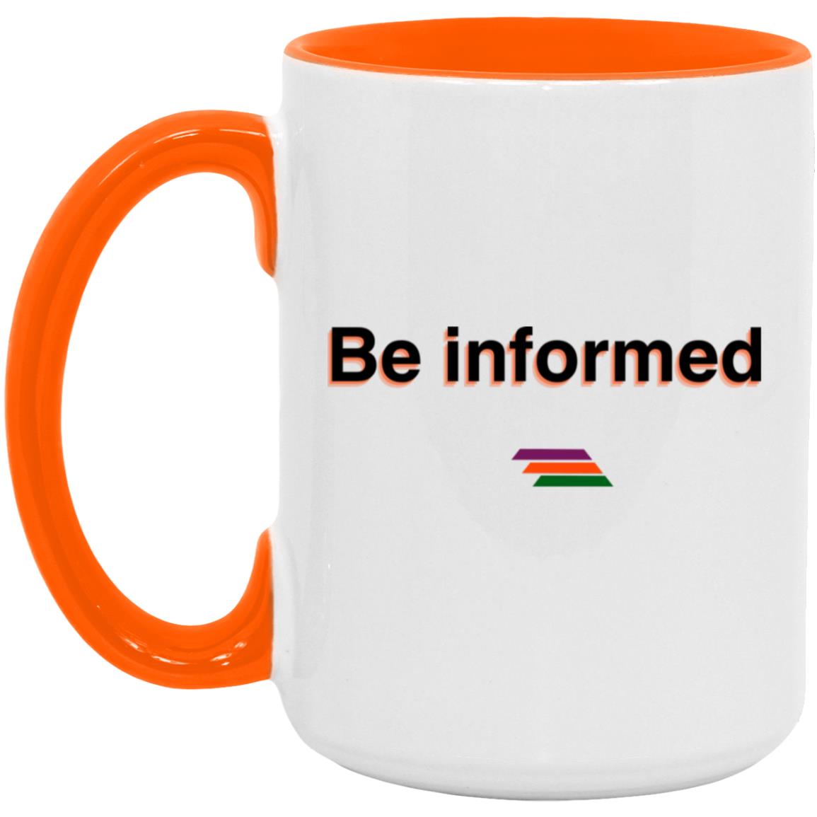 "Be informed" Coffee Cups | BetterSaid.co