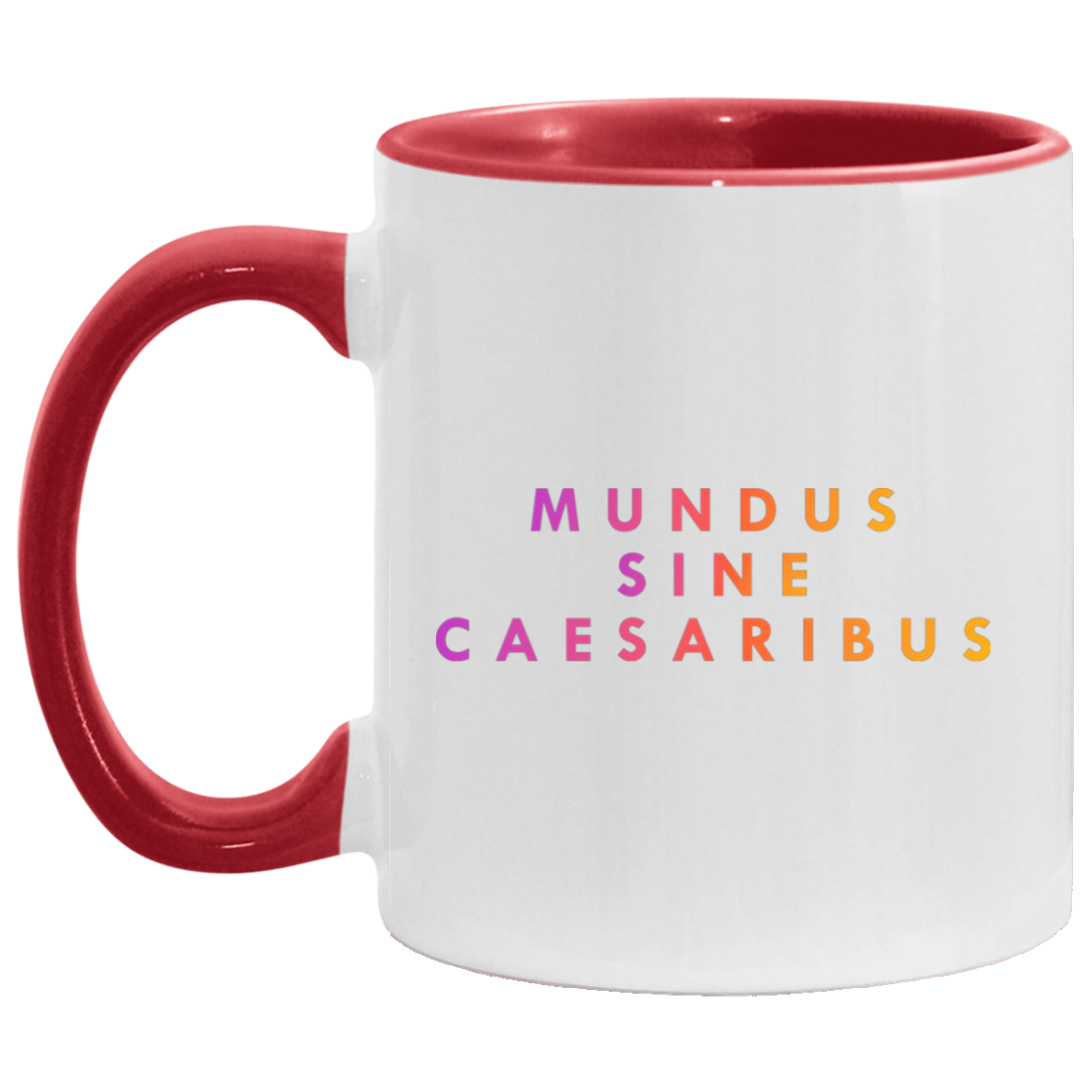 "Mundus Sine Caesaribus" Coffee Cups