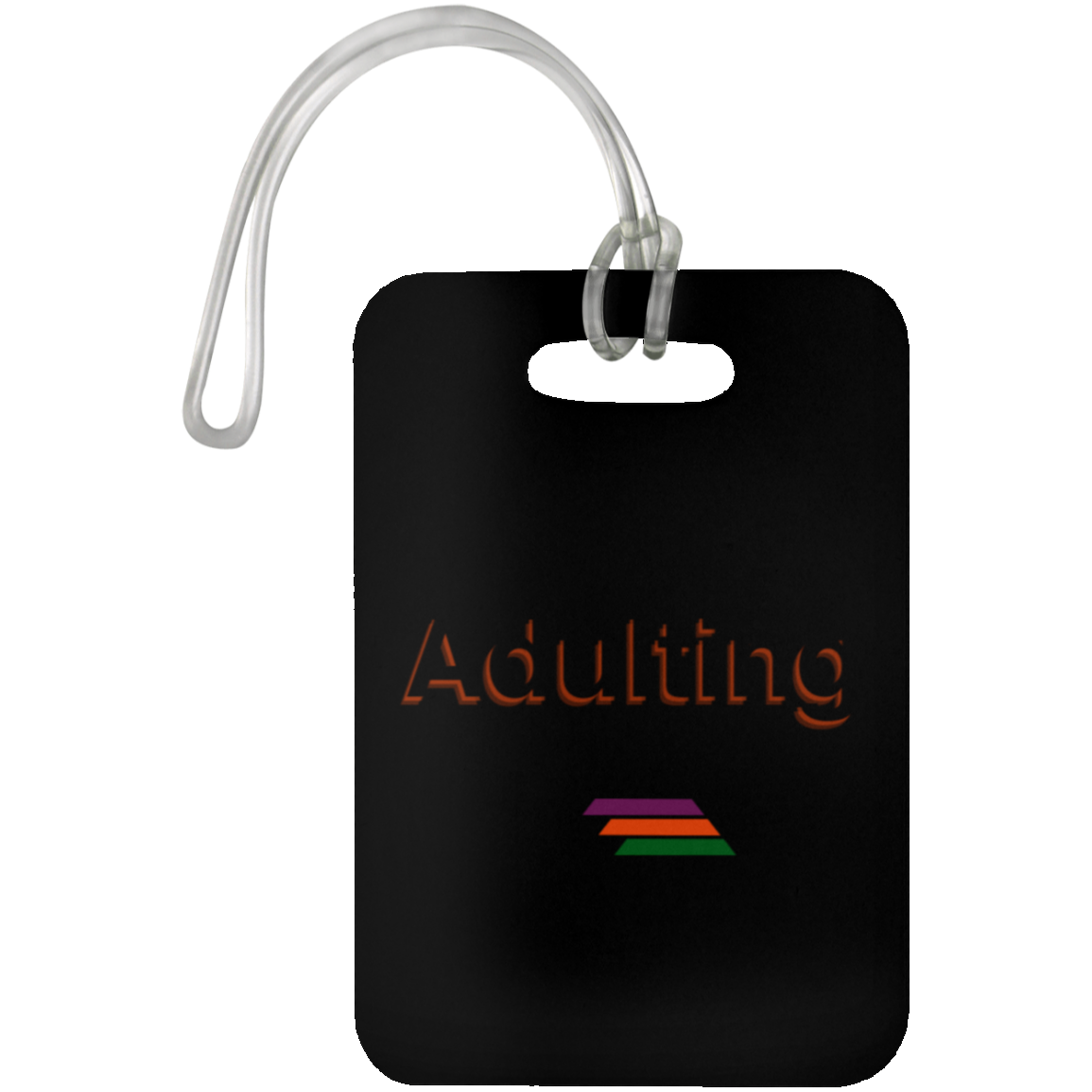 "Adulting" Luggage Bag Tag