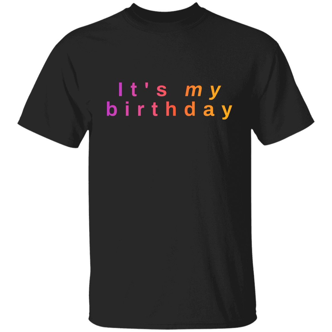 "It's my birthday" Kids Cotton T-shirt | BetterSaid.co