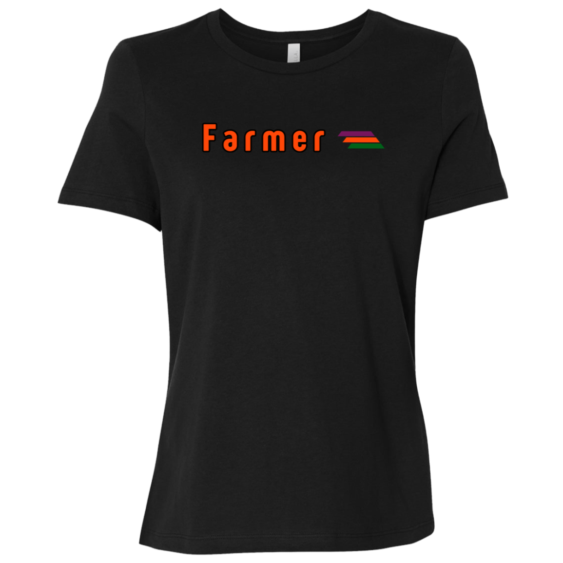 "Farmer" Womens Relaxed T-shirt | BetterSaid.co