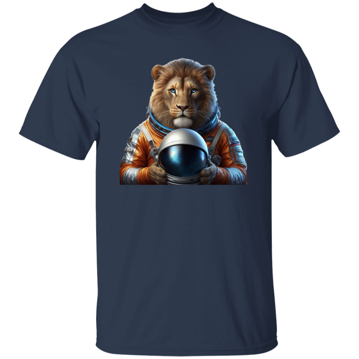 "Space Lion" Mens T-shirt | BetterSaid.co