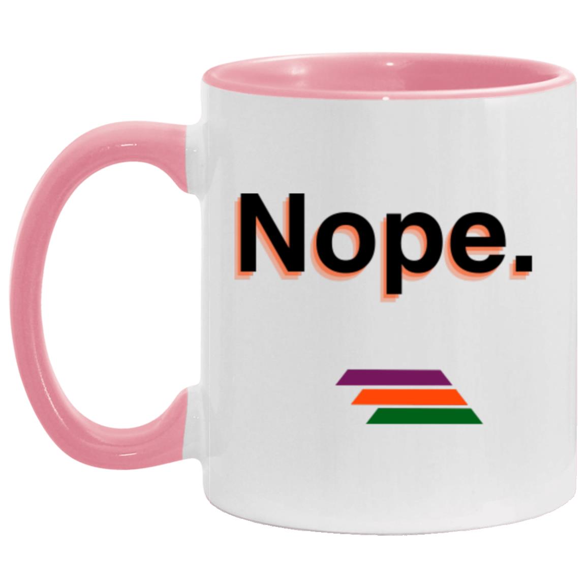 "Nope." Coffee Cups | BetterSaid.co