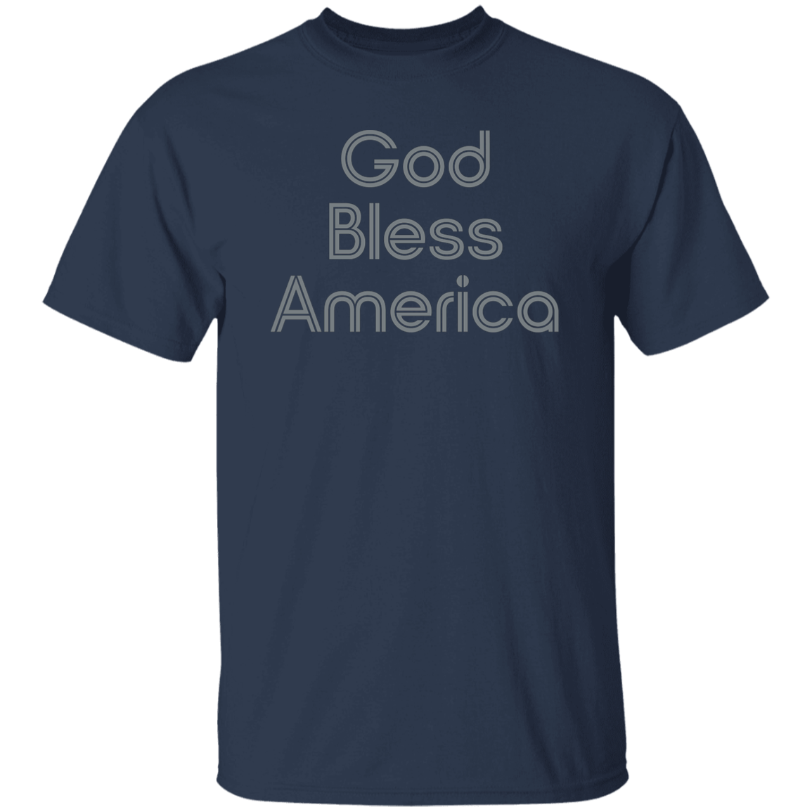 "God Bless America" Mens T-shirt | BetterSaid.co