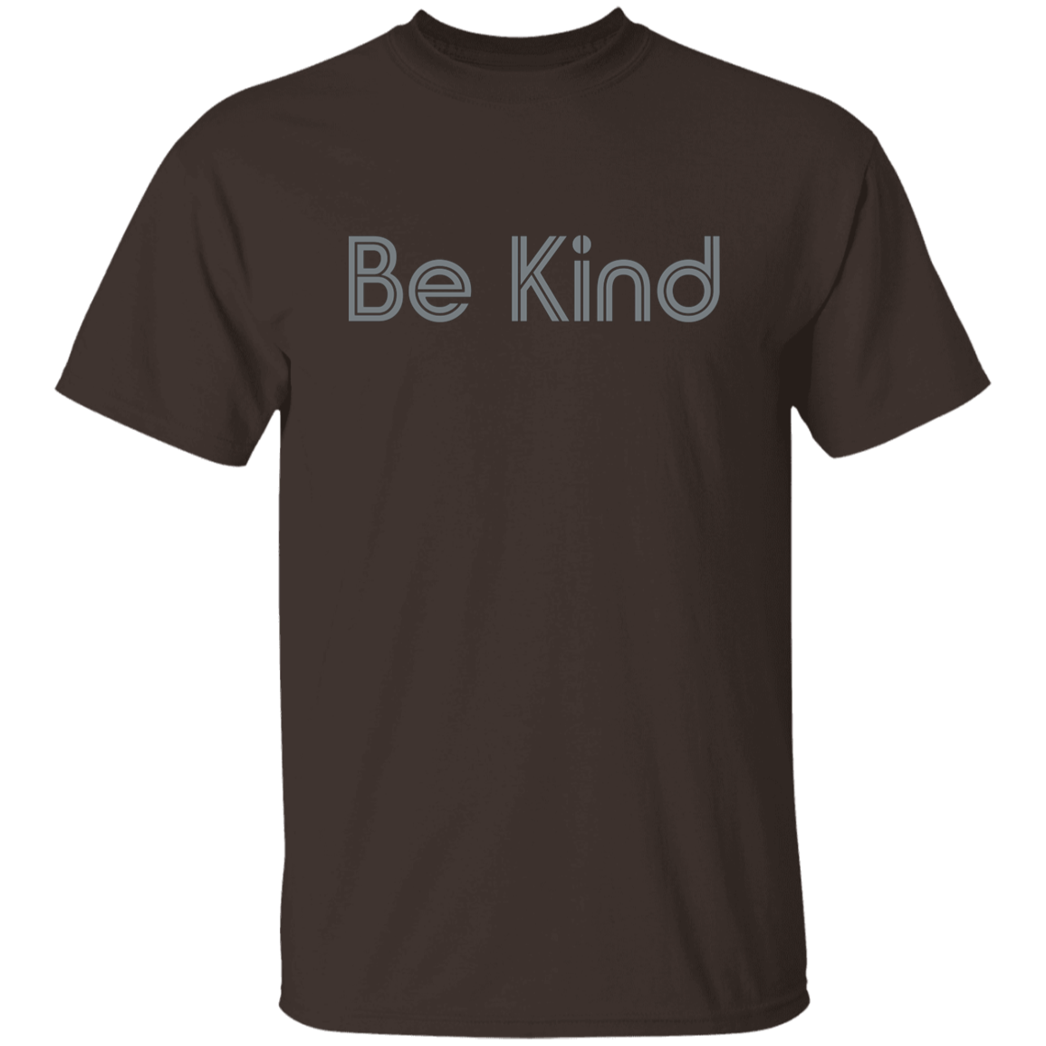"Be kind." Mens T-shirt | BetterSaid.co